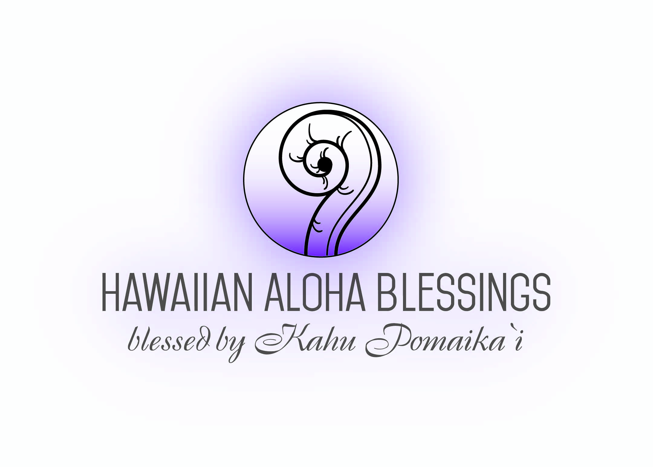 Hawaiian Aloha Blessings Logo